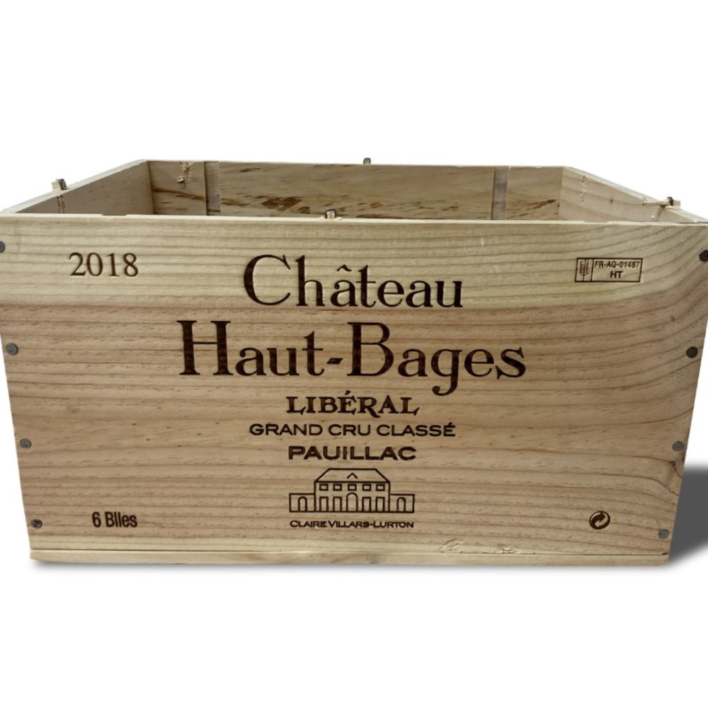 Wine crate, wood crate, wooden wine crate